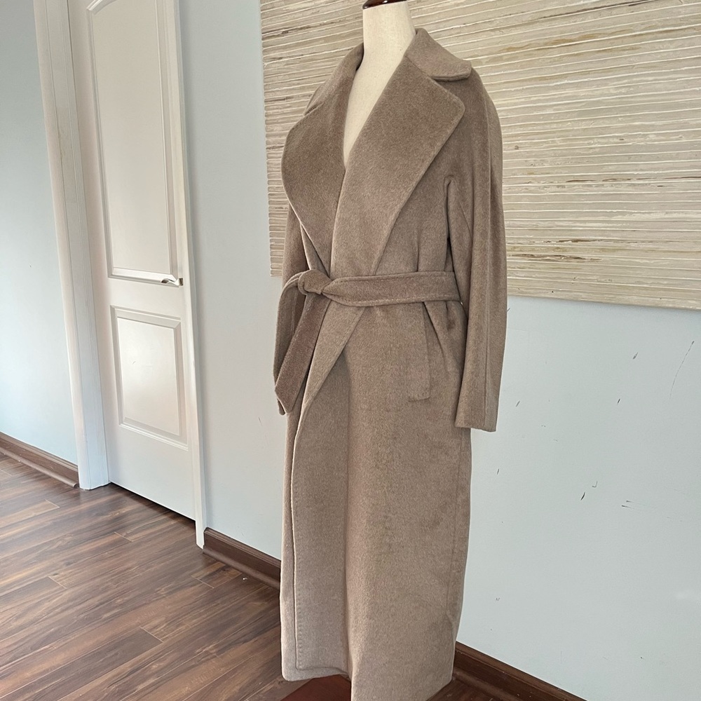 MaxMara Weekend DIEGO coat alpaca wool blend size 6 NWT - Picture 9 of 17
